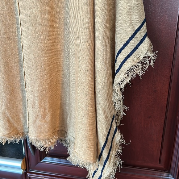 ZARA linen poncho/kaftan dress size extra small/small - Picture 7 of 12